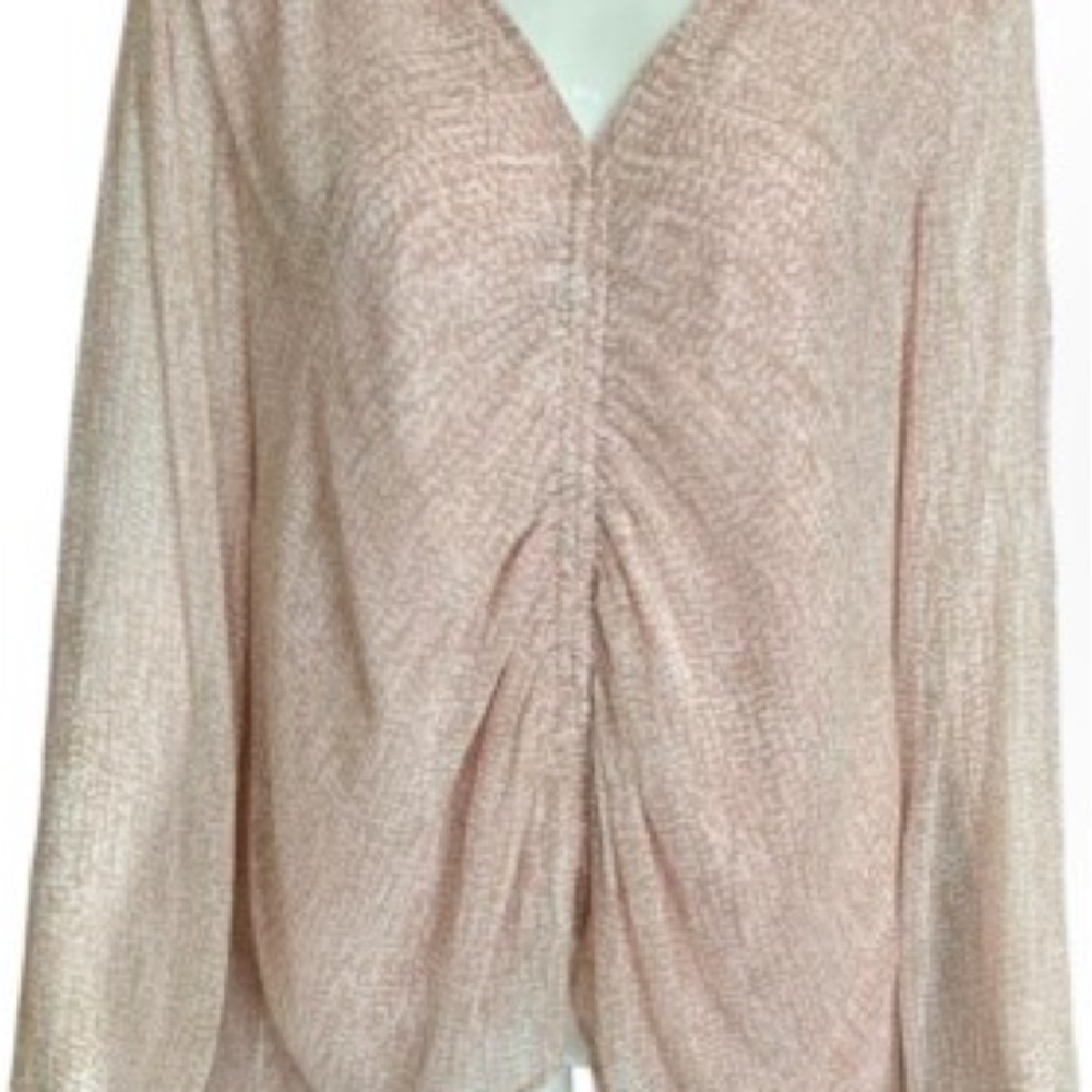 Calvin Klein Collection Blouse in Light Pink